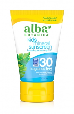 Alba Botanica Kids Sunscreen Fragrance Free Mineral Lotion SPF30 113g